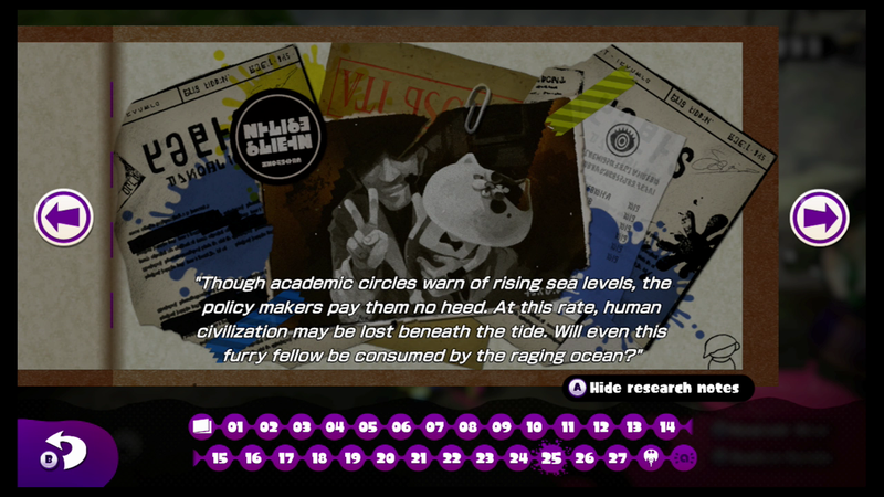 Illustration for article titled The Silly and Twisted Secrets of Splatoon's Sunken Scrolls